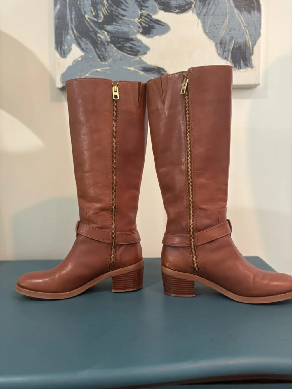 ❤️SALE❤️ Coach Carolina Leather Riding Boots - Picture 6 of 16